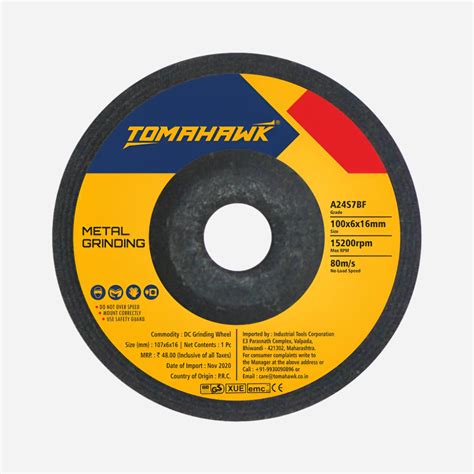 Buy Grinding Wheels for Metal Online | TOMAHAWK®