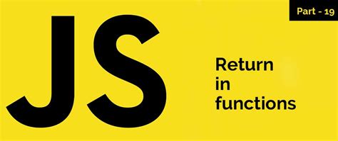 Return Statement in JavaScript 2021 的图像结果