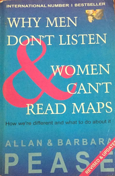 Why Men Don't Listen & Woman Can't Read Maps By Allan & Barbara Pease ...