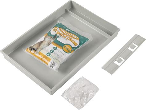 TonGass Reusable Self-Cleaning Cat Litter Box Tray Refills with 4.5 LB ...