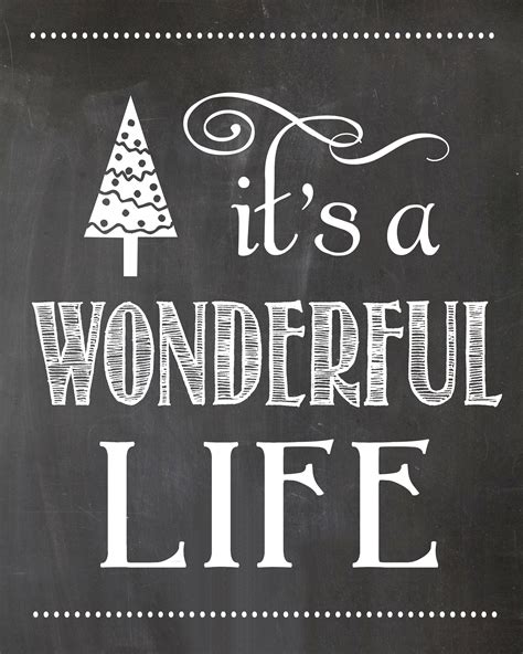 Printable It's A Wonderful Life Quotes