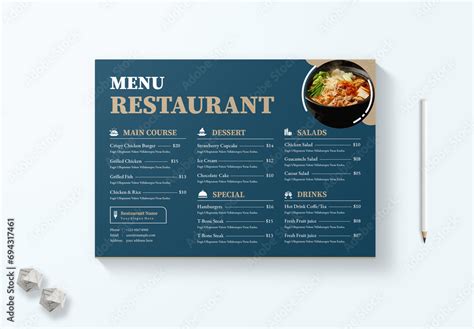 Image result for Front of Menu