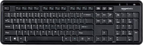 Amazon.in: Buy AmazonBasics Wireless Keyboard - Quiet and Compact - US ...