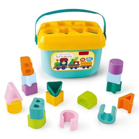 Buy The Ng Art Baby Plastic First Block Shapes&Sorter, 16 Blocks, ABCD ...