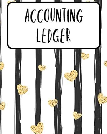 Buy Accounting Ledger: Simple Cash Book Accounts Bookkeeping Journal ...