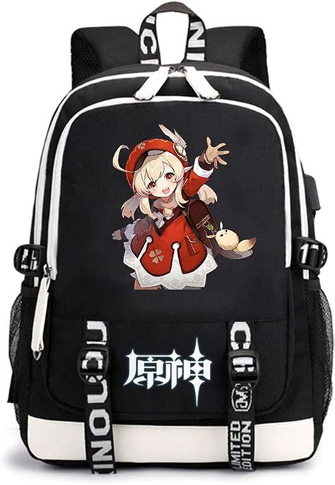 Buy TTBRAND Joyee Hot Game Genshin Impact Cosplay Backpack with USB ...