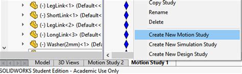 SolidWorks Motion Study Units 的图像结果