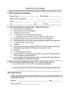 2017-2026 Form TN Substitute W-9 Fill Online, Printable, Fillable ...