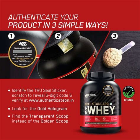Optimum Nutrition (ON) Gold Standard 100% Whey Protein Powder - Primary ...