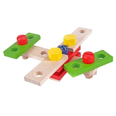 Wooden Tool Kit Set with Tool Box (36 Pcs) – nestatoys