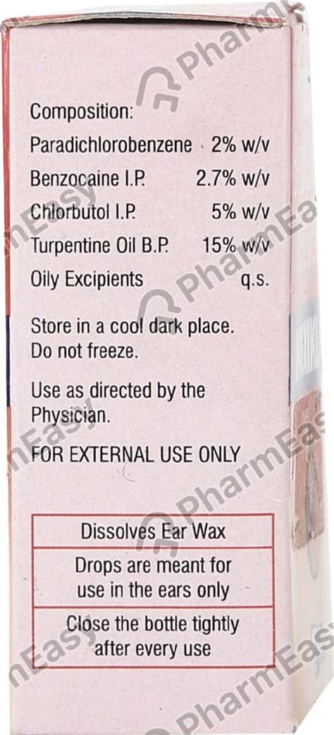 Waxiklin Ear Drops: Uses, Side Effects, Price & Dosage | PharmEasy