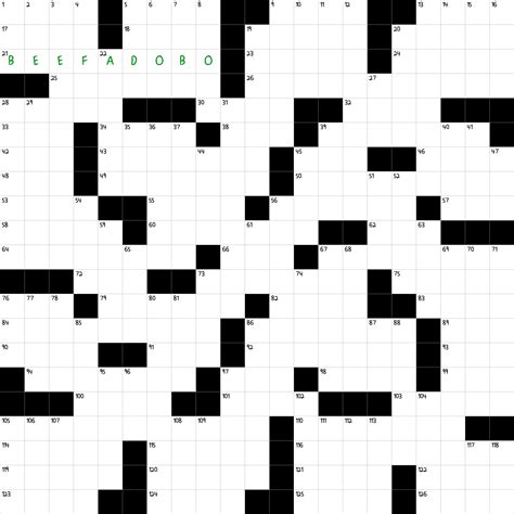 Filipino meat dish NYT Crossword Clue - November 24 2024