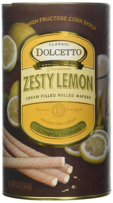 Buy DOLCETTO Dolcetto Wafer Rolls Lemon, 12 OZ Online at Lowest Price ...