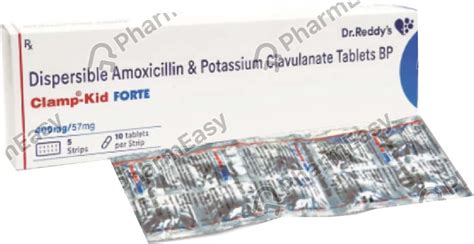 Buy Clamp Kid Forte Strip Of 10 Tablets Online at Flat 15% OFF | PharmEasy