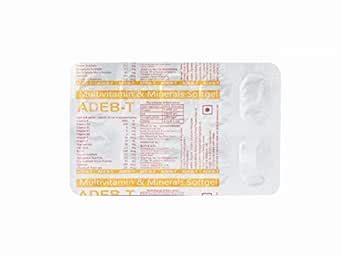 Adeb-T - Strip of 10 Capsules : Amazon.in: Health & Personal Care