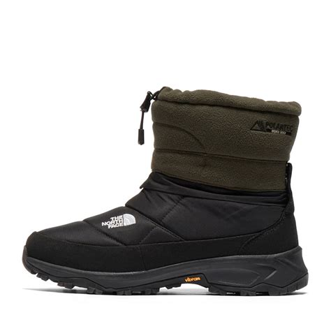 THE NORTH FACE Detachable Nuptse Bootie POLARTEC ニュートープグリーン×TNFブラック （ザ ...
