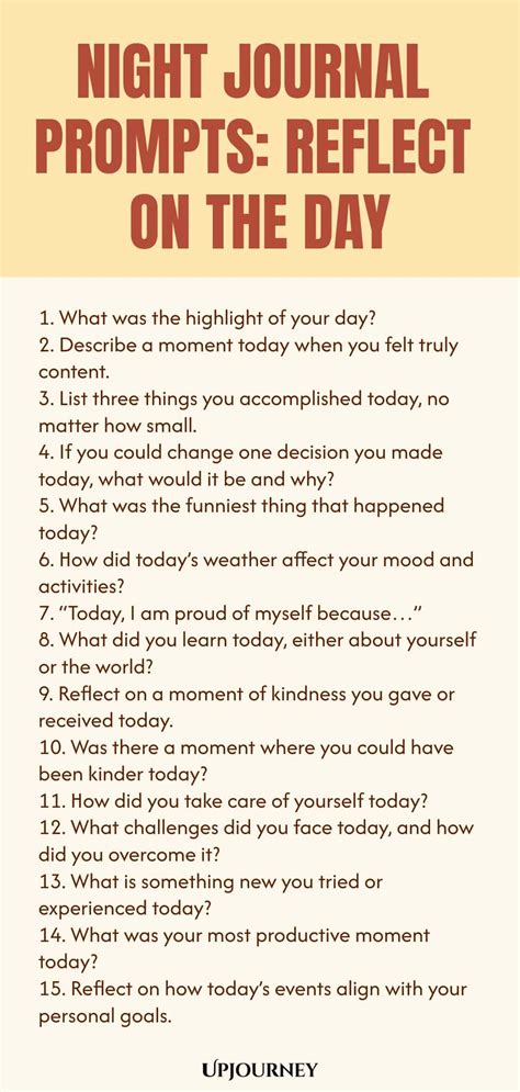 Image result for Night Time Journal Prompts