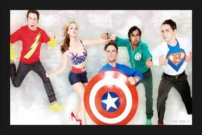 Big Bang Theory Poster with A4 Size Frame F-20 Paper Print - Nature ...
