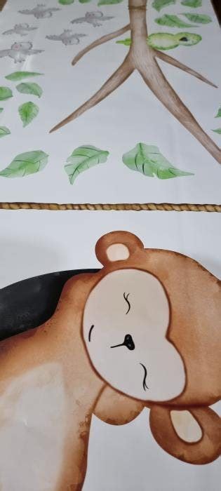 Lazy Monkey Watercolor Wall Sticker – My Kids Wall
