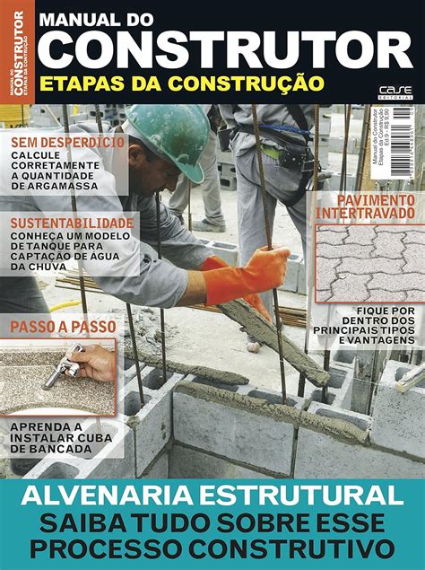 Manual do Construtor Etapas da Construção Ed. 9 - Alvenaria Estrutural ...