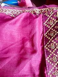 Redolent New Superb Catalog Vichitra Silk Embroidery Work Saree New ...