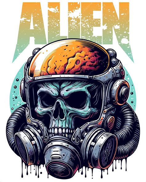 Alien Cyborg Skull Face 的图像结果