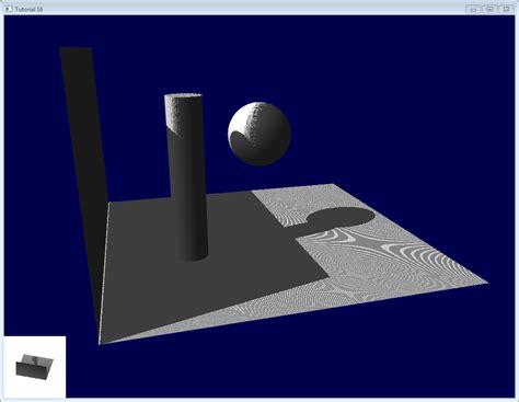 Tutorial 16 : Shadow mapping