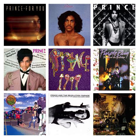 1978 - 1987 | Prince album cover, Album cover art, Prince cd