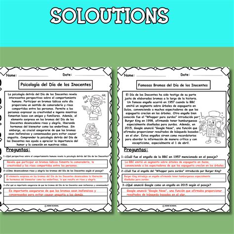 April Fools' Day Reading Comprehension Passages and Questions In ...