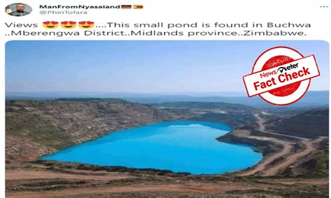 Heart-shaped pond is Russia's 'Kadykovsky quarry' not Zimbabwe's `God's ...