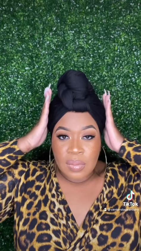 Image result for Scarf Head Wrap Tutorial