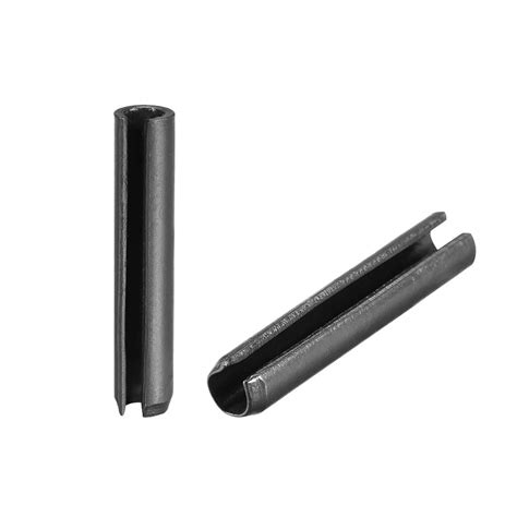 uxcell Slotted Spring Pin - 5mm x 24mm Plain Finish 65Mn Roll ...