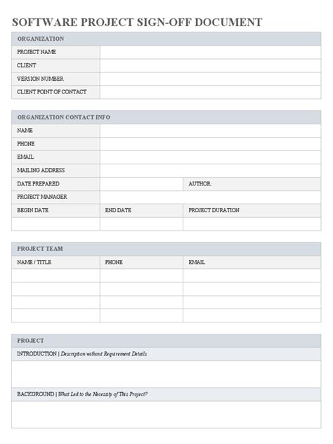 IC Software Project Sign Off Document 11340 | PDF | Information | Reliability Engineering