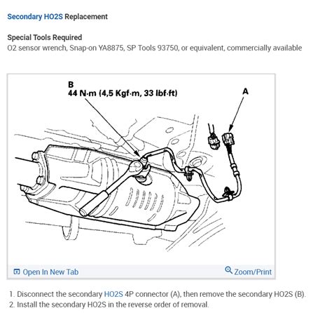 Image result for How to Replace O2 Sensor 09 MDX