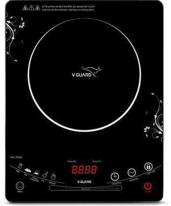 V-Guard 2000 W Induction Cooktop Touch Panel - Buy V-Guard 2000 W ...