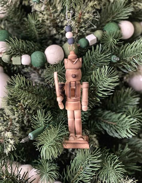 Nutcracker Christmas Ornaments - DIY Tutorial For A Rustic Ornament
