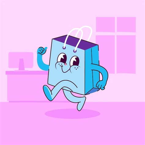 Shopping bag cartoon Images - Free Download on Freepik