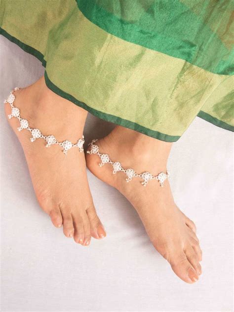 Silver Filigree Anklets – Silverlinings