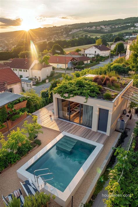 Image result for Small House Designs with Pool