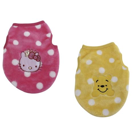 KUTKUT Combo of 2 Small Dog & Cat Clothes for Puppy Boy Girl | Winter
