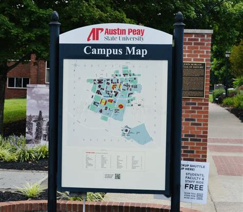 Austin Peay State University Campus Map, Clarksville, Tennessee ...