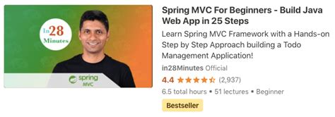 Java Spring MVC Tutorial 的图像结果