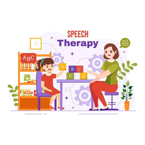 Speech Language Therapy Clip Art