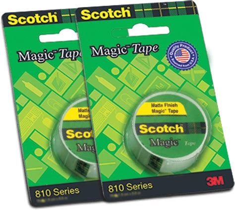 3M Scotch Magic Tape - The Original Matte-Finish Invisible Tape, Pack ...