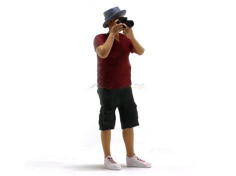 Photographer generic 1:18 Scale Arts In scale model figure ...