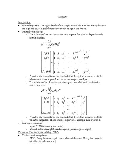 Image result for Stability Theorem