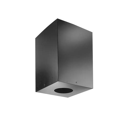 DuraVent PelletVent Black Pellet Vent Section 3PVL-CS at Lowes.com