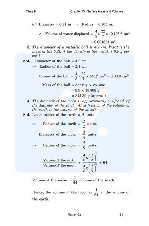 Image result for Math Chapter 13Ex 13.3 Class 9 Sum4