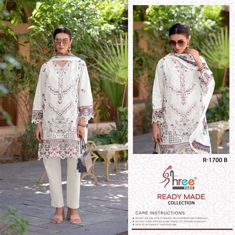 Shree R 1700 Pakistani Ready Made Salwar Suits Collection