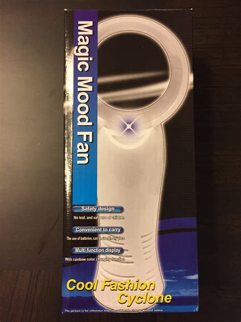 Magic mood fan Bladeless Fan Portable HandHeld no leaf Desktop India | Ubuy
